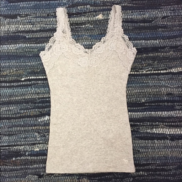 Abercrombie & Fitch Tops - SOLD Abercrombie Lace Tank